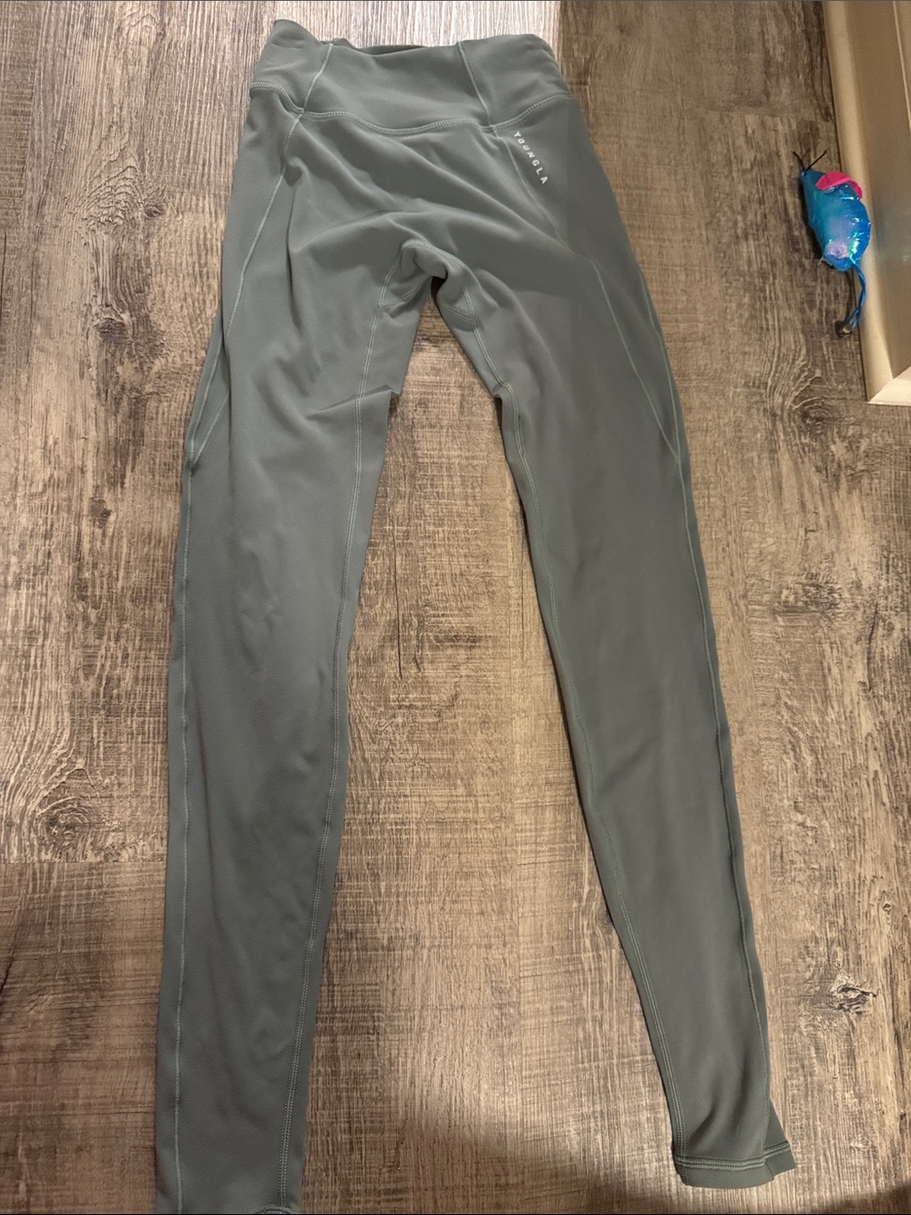 YoungLA Olive Green High-Waist Leggings